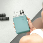 Silikónový obal na fľašu na vodu memobottle A6 - Sea Mist 375 ml – Obrázok 6