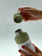 Nerezová fľaša EQUA TIMELESS Matcha - 600 ml – Obrázok 3