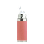 TERMO fľaša so slamkou s membránou Pura - rose 260 ml