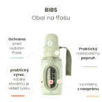 Obal na fľašu BIBS malý - sage 110 ml – Obrázok 2