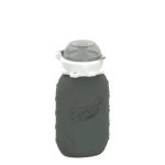 Silikónová kapsička Squeasy Gear sivá 180 ml