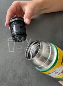 Termo fľaša Primus Vacuum bottle Pippi Green - 350 ml – Obrázok 4