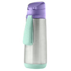 Termofľaša na pitie so športovým náustkom b.box - lilac pop 500 ml – Obrázok 4