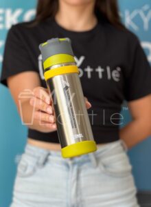 Termoska so šálkou do extrémnych podmienok Thermos - limetková 500 ml – Obrázok 6