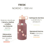 NORDIC TERMOFĽAŠA FRESK SWALLOW - 350 ml – Obrázok 2