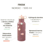 NORDIC UNI TERMOFĽAŠA FRESK SWALLOW - 500 ml – Obrázok 2