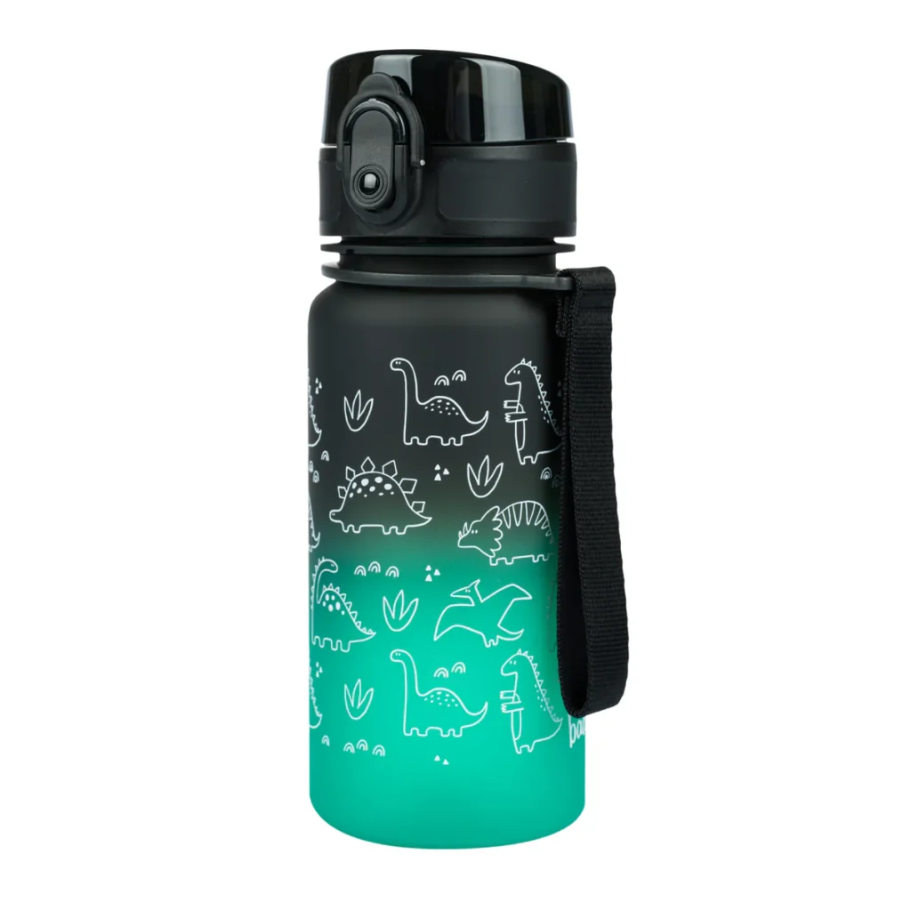 Plastová fľaša do školy Baagl - Gradient Dino 350 ml