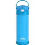 Detská termoska so športovým uzáverom Thermos - neónovo modrá 470 ml 