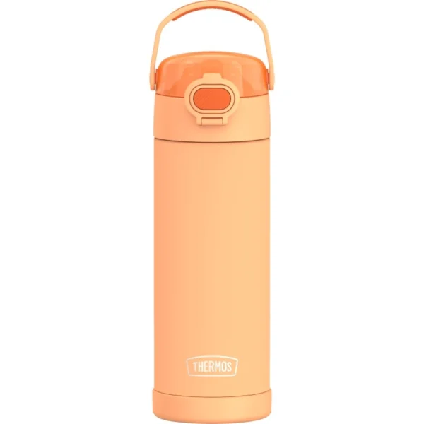 Detská termoska so športovým uzáverom Thermos - neónovo oranžová 470 ml