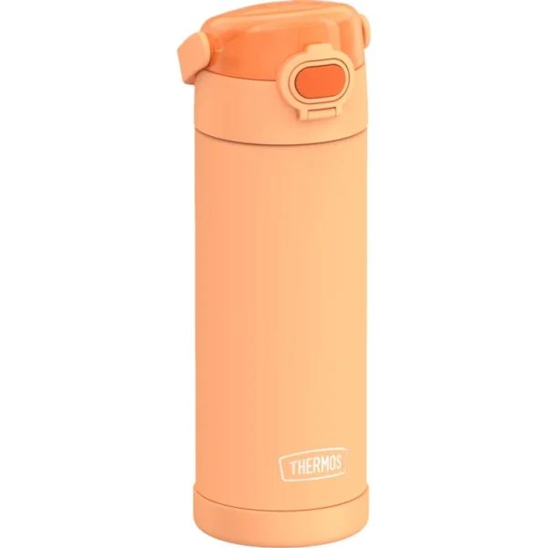 Detská termoska so športovým uzáverom Thermos - neónovo oranžová 470 ml
