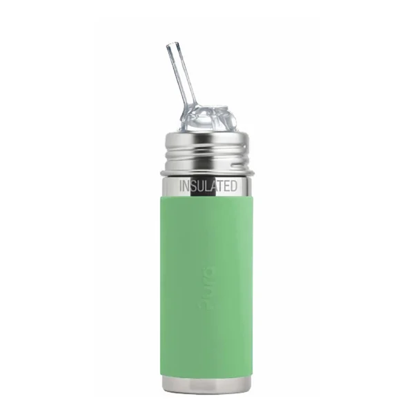 PURA-termo-flasa-so-silikonovou-slamkou-260ml-moss-