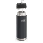 Termoska s výklopnou slamkou Thermos ICON – granite (čierna) 710 ml