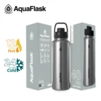 Termofľaša Aquaflask Regular+ - Silver Steel 1180 ml