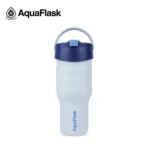 Termohrnček tumbler AquaFlask so slamkou – Ocean Spray 887 ml