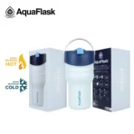 Tumbler AquaFlask so slamkou – Ocean Spray 591 ml